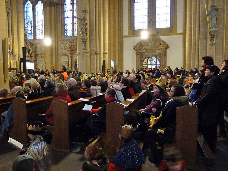 Bundesweite Eröffnung der Sternsingeraktion in Paderborn (Foto: Karl-Franz Thiede)